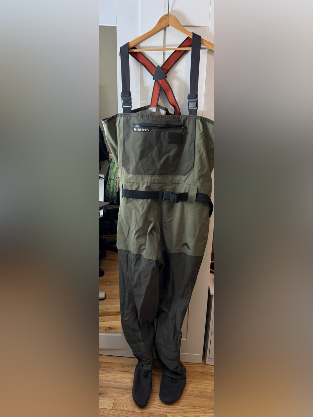 Simms Freestone Chest Waders Stockingfoot XL Mens